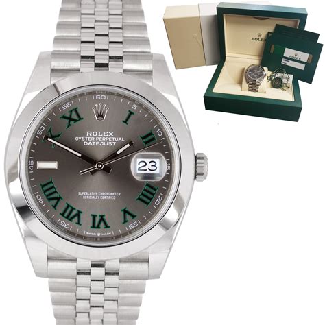 rolex wimbledon 41mm jubilee.